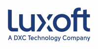 Logo von Luxoft in einem blauen Ton